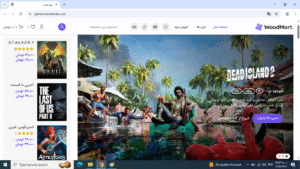 سایت آماده فروشگاه بازی